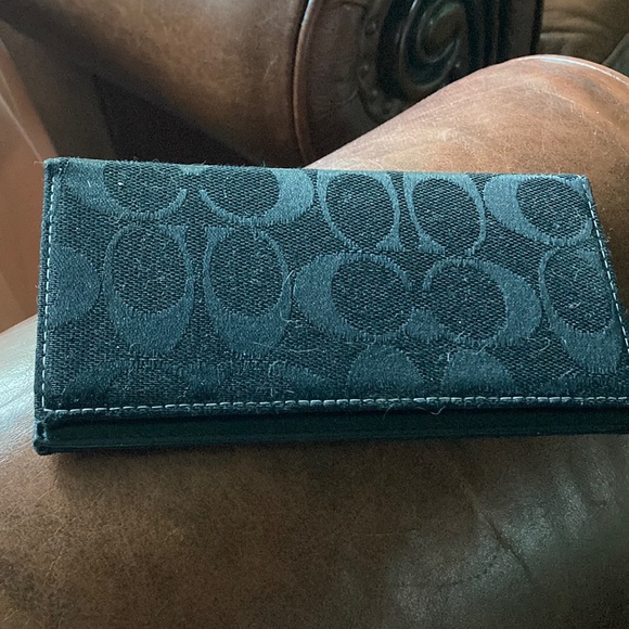 Coach Accessories Coach Checkbook Cover Poshmark